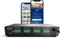 Juke-8: 8 Zone Multi-Room Amplifier | Built-in Music Streaming & Wireless App Control | Supports 8 Audio Sources Simultaneously | Whole Home Audio System | Airplay 2, Spotify Connect, Bluetooth