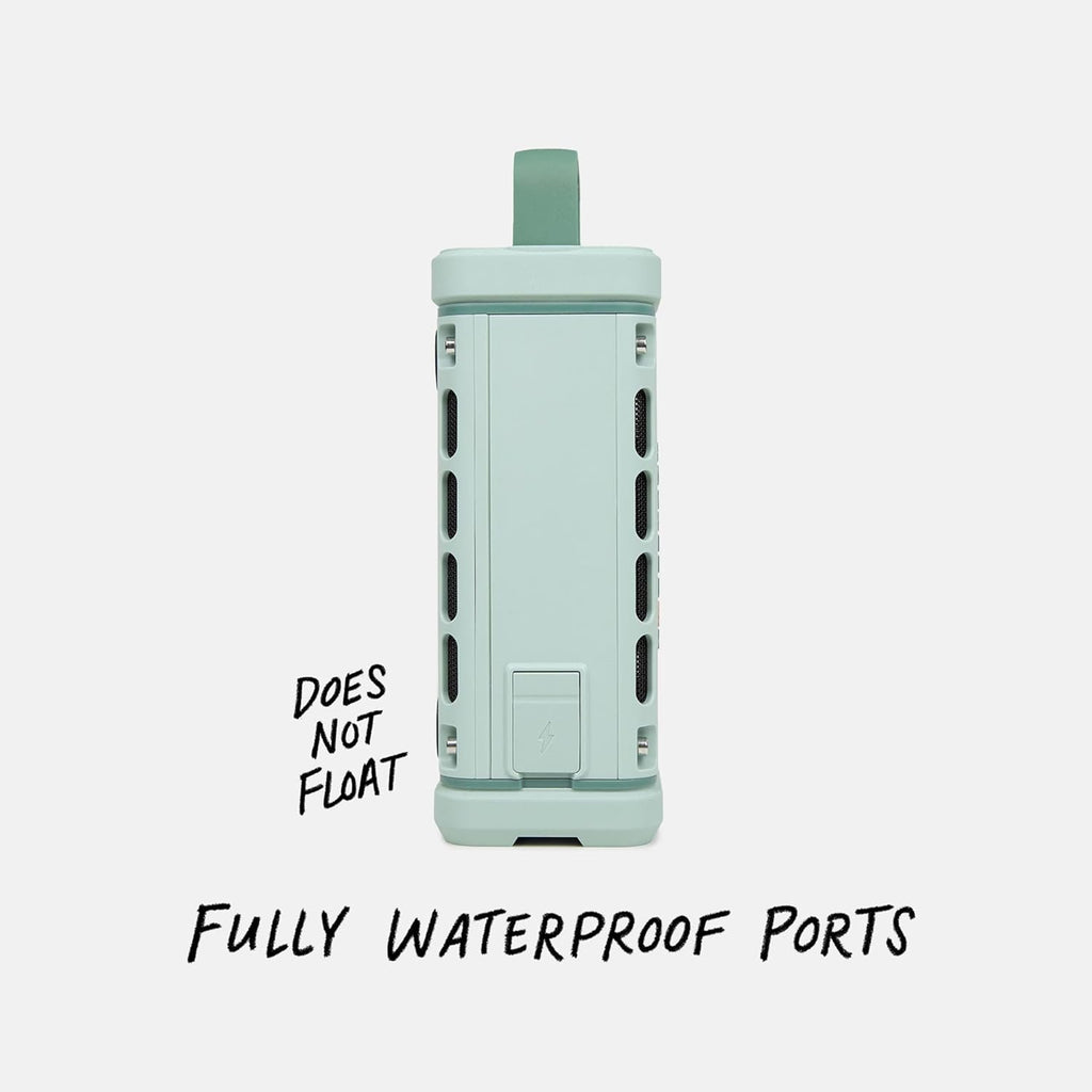 Turtlebox Ranger: Loud! Outdoor Portable Bluetooth 5.4 Speaker | Rugged  Waterproof  Ultra-Portable | Plays to 105db  Deep Bass  Shockproof  Unlimited Pairing for Full Stereo Experience  River Rock