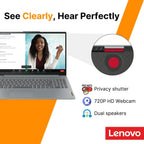 Lenovo IdeaPad Slim 3i 15.6" FHD Laptop • Microsoft Office 365 • 1.1TB Storage • LPDDR5 • Intel 4 Cores • 128GB SSD and 1TB Cloud • WiFi 6 • Military-Grade • Windows 11 no Mouse • Essential Laptop