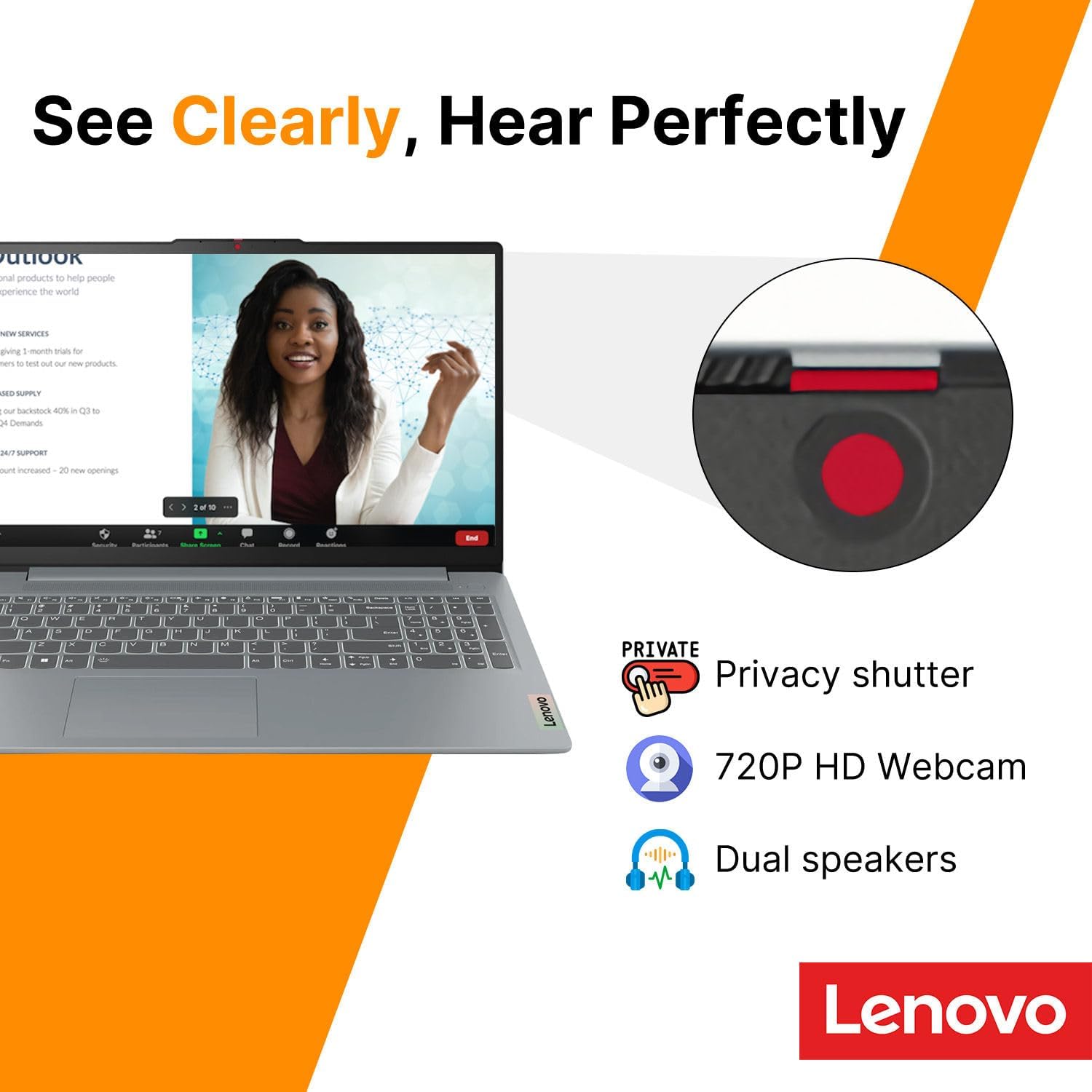 Lenovo IdeaPad Slim 3i 15.6" FHD Laptop • Microsoft Office 365 • 1.1TB Storage • LPDDR5 • Intel 4 Cores • 128GB SSD and 1TB Cloud • WiFi 6 • Military-Grade • Windows 11 no Mouse • Essential Laptop