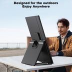 24" Large Portable Monitor  1080P FHD 100Hz Laptop Screen Extender  125% sRGB IPS Monitor Extender  USB C HDMI Office Gaming with Detachable Stand  Travel monitor for Window MAC Phone Xbox Switch