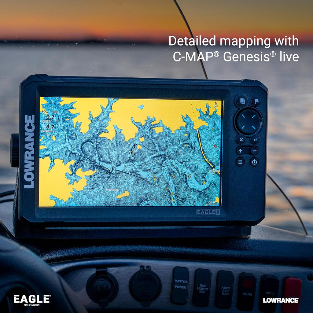 Lowrance Eagle 4"  5"  7" and 9" Fish Finders with IPS Screen