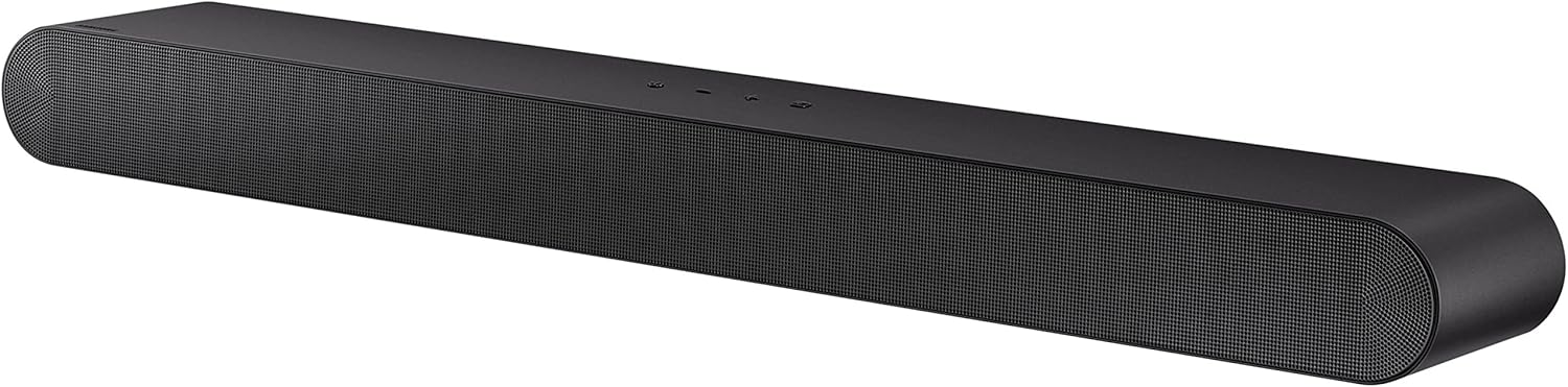 SAMSUNG HW-S50B/ZA 3.0ch All-in-One Soundbar w/Dolby 5.1  DTS Virtual:X  Q Symphony  Built in Center Speaker  Adaptive Sound Lite  Bluetooth Multi Connection  2022 Black