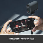 Logitech for Creators Mevo Start  Wireless Live Streaming Camera  1080p HD Video Quality  Intelligent App Control  Stream via LTE or Wi-Fi - Black