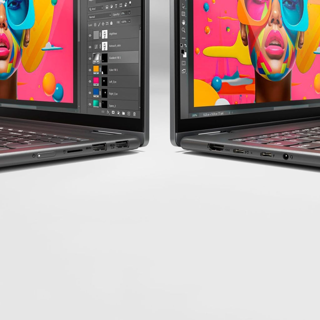 Lenovo Yoga 7i 2-in-1 Laptop  16" 2K Touchscreen Display  Core Ultra 7 155U (Up to 4.80 GHz)  16GB DDR5  1TB PCIe SSD  Wi-Fi 6E  Backlit KB  FP Reader  TB 4  Webcam  Keypad  PDG HDMI  Win 11 Pro