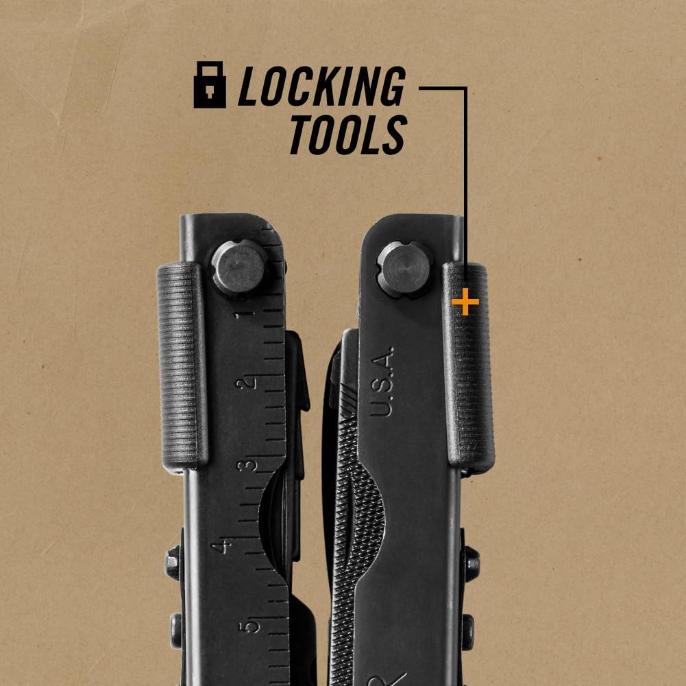 Gerber Gear 47550N MP600 Needle Nose Pliers Multitool Multi-Plier, Black
