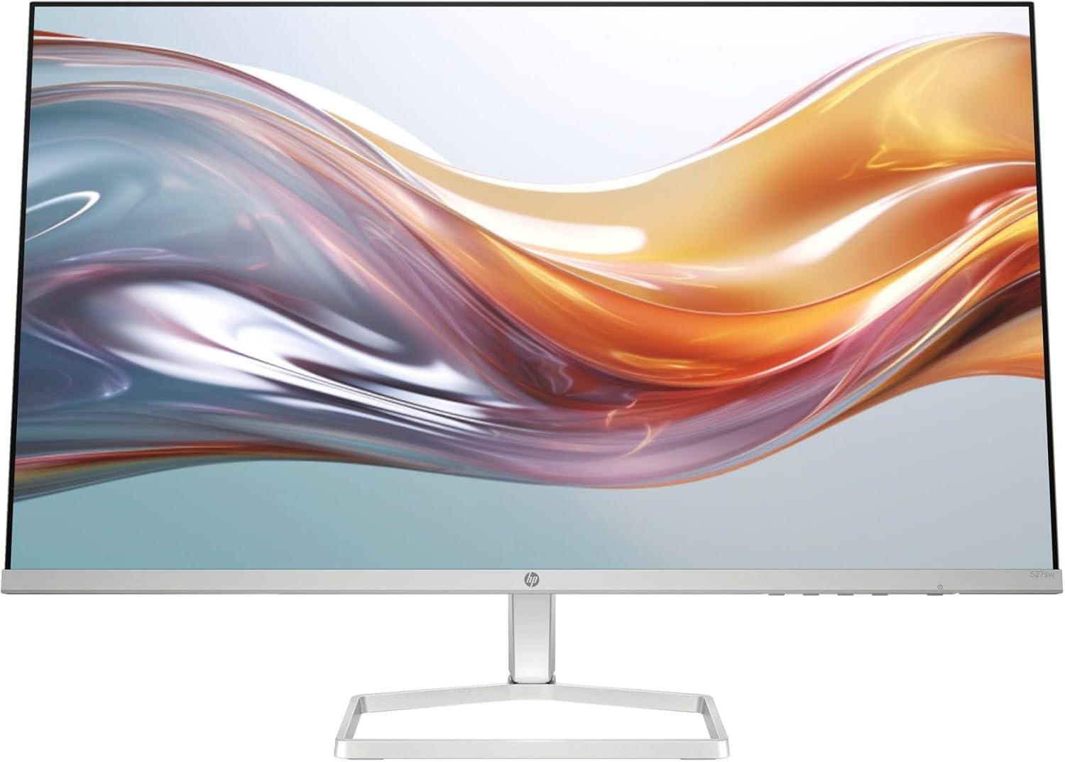 HP 27" FHD IPS (1920x1080) Monitor Bundle with Docztorm Dock  100Hz Refresh Rate  2X HDMI 1.4  1x VGA  Flicker-Free  Anti-Glare  Ideal for Home & Business  White/Silver (2026 Latest Model) (2 Pack)