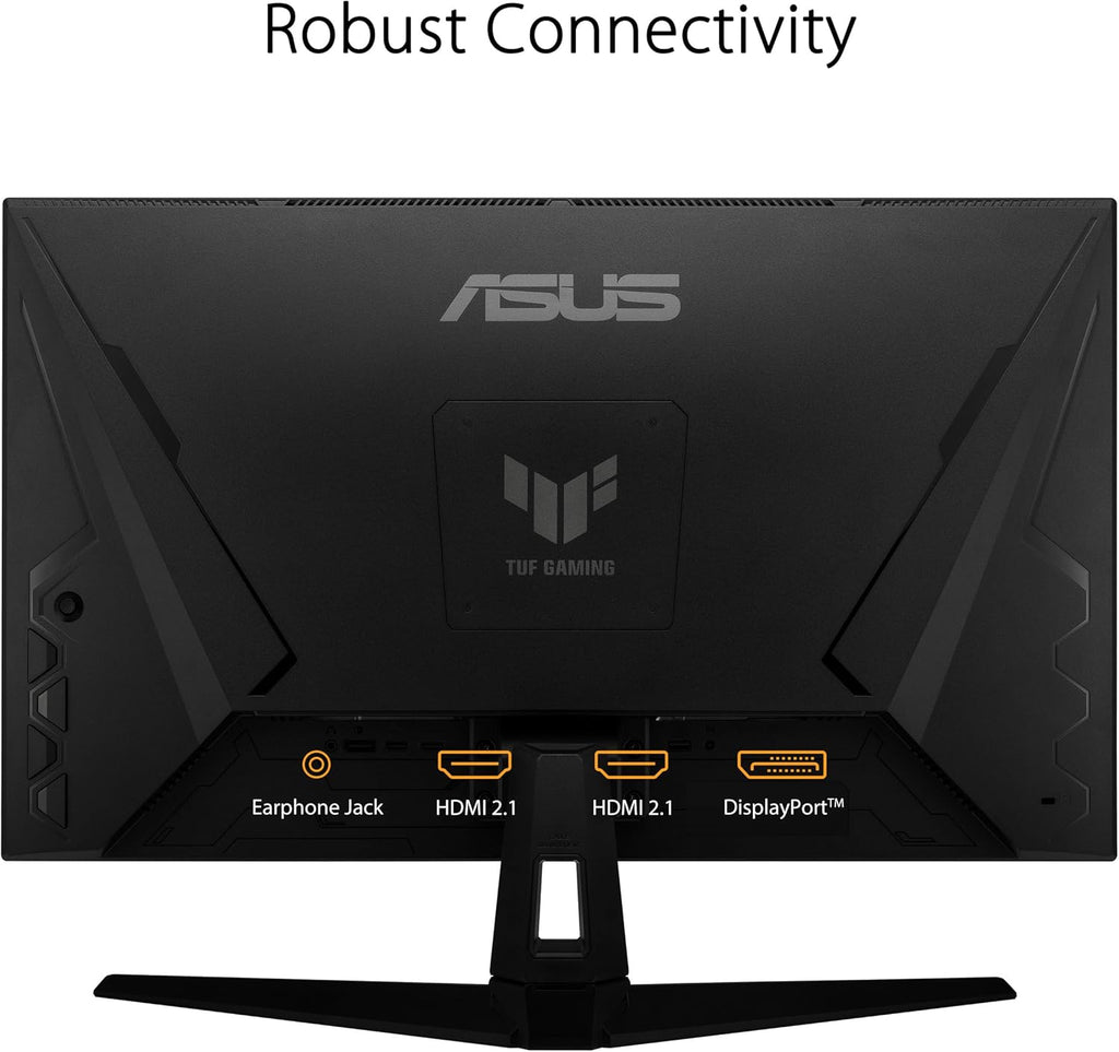 ASUS TUF Gaming 27” 1440P Monitor (VG27AQM5A) - QHD (2560x1440)  300Hz  Fast IPS  Extreme Low Motion Blur Sync  0.3ms  Speaker  95% DCI-P3  Shadow Boost  DisplayWidget Center  3 yr Warranty