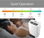 LG 6,000 BTU DOE 8,000 BTU ASHRAE Portable Air Conditioner, 115V, Cools 250 Sq.Ft. (10' x 25' Room Size), Quiet Operation, LCD Remote Control, and Window Installation Kit, White