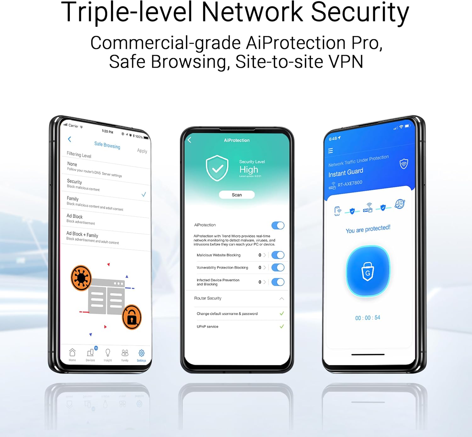 ASUS ZenWiFi BT10 Tri-Band WiFi 7 Mesh  18 Gbps  6000 sq.ft (2pk)  Dual 10G Ports  Security and Parental Controls Included  Smart Home Master SSIDs  4G & 5G Mobile Tethering