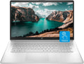HP 17 Laptop  17.3" HD+ Touchscreen  Intel Core i7-1255U Processor  32GB RAM  1TB SSD  Webcam  HDMI  Backlit Keyboard  Wi-Fi  Windows 11 Home  Silver