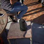 Bose SoundLink Revolve+ (Series II) Bluetooth Speaker  Portable Speaker with Microphone  Wireless and Water Resistant with 360 Degree Sound  Long Lasting Battery and Handle  Black