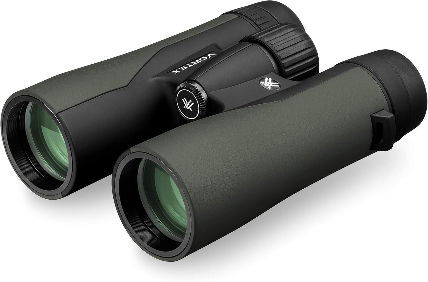 Vortex Optics Crossfire HD 10x42 Binoculars - HD Optical System  Tripod Adaptable  Rubber Armor  Waterproof  Fogproof  Shockproof  Included GlassPak - Unlimited  Unconditional Warranty