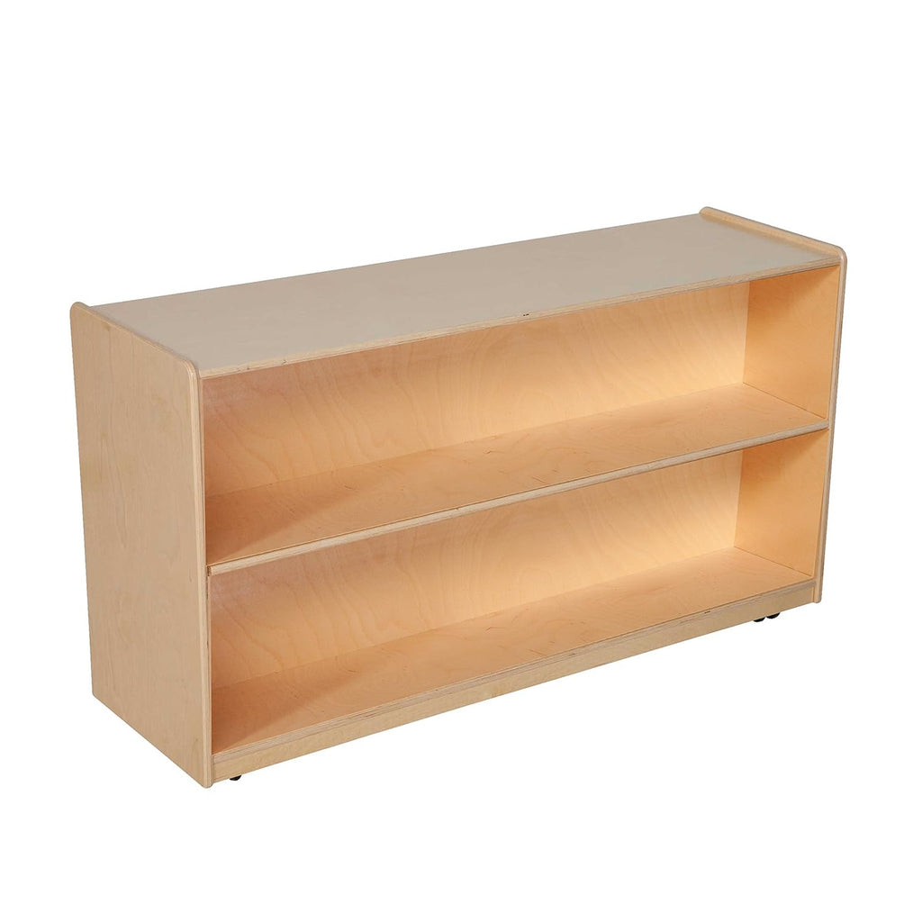 Wood Designs Adjustable Shelf Storage – Wooden Classroom Bookcase with Adjustable Shelves