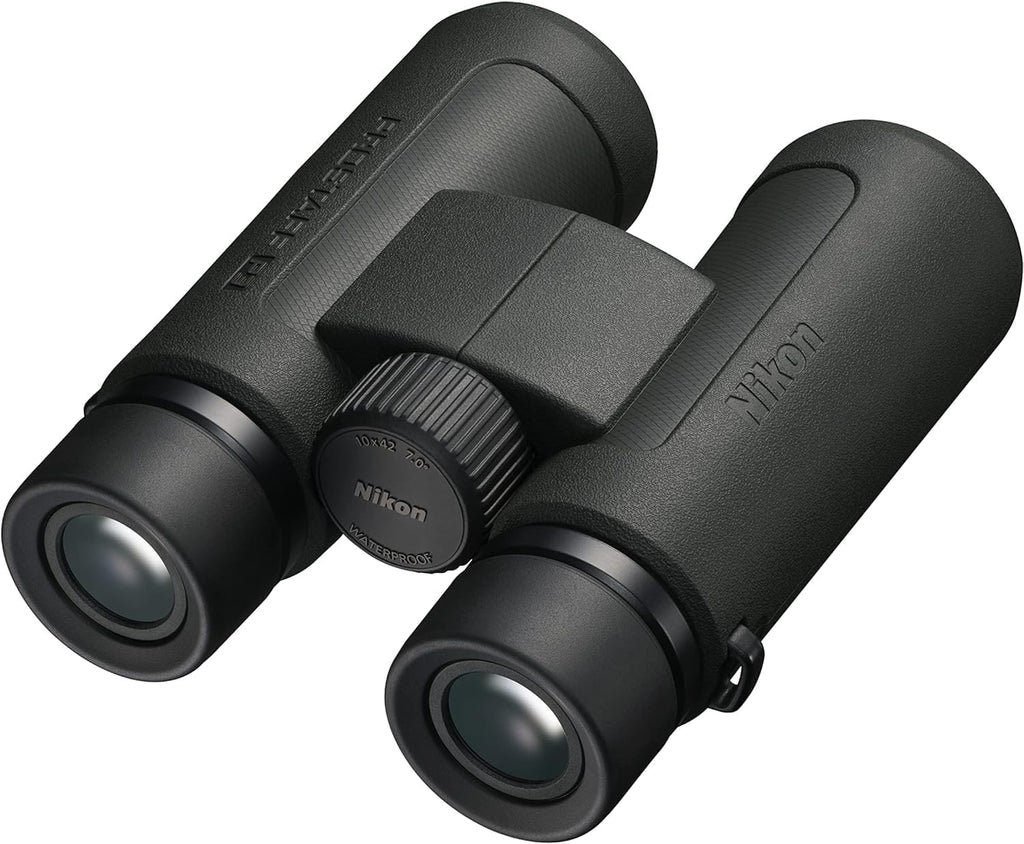 Nikon PROSTAFF P3 10x42 Binocular | Waterproof  fogproof  Rubber-Armored Full-Size Binocular  Wide Field of View & Long Eye Relief | Official Nikon USA Model