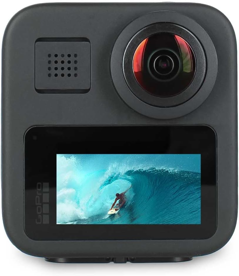 GoPro MAX 360 (2025) HD Video Waterproof Action Camera - with 50 Piece Accessory Kit | Dual-Lens 5.6K Spherical Video  1/4-20 Mounting System Vlogging and VR Content Creation