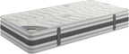 Ottomanson 12" Twin XL Plush Hybrid Mattress, Meditation Antistatic Quilted Cover, Comfort & Pressure Relief, Made in USA, Individually Pocketed Coils, CertiPUR-US® Foam, Fiberglass-Free, Bed in a Box