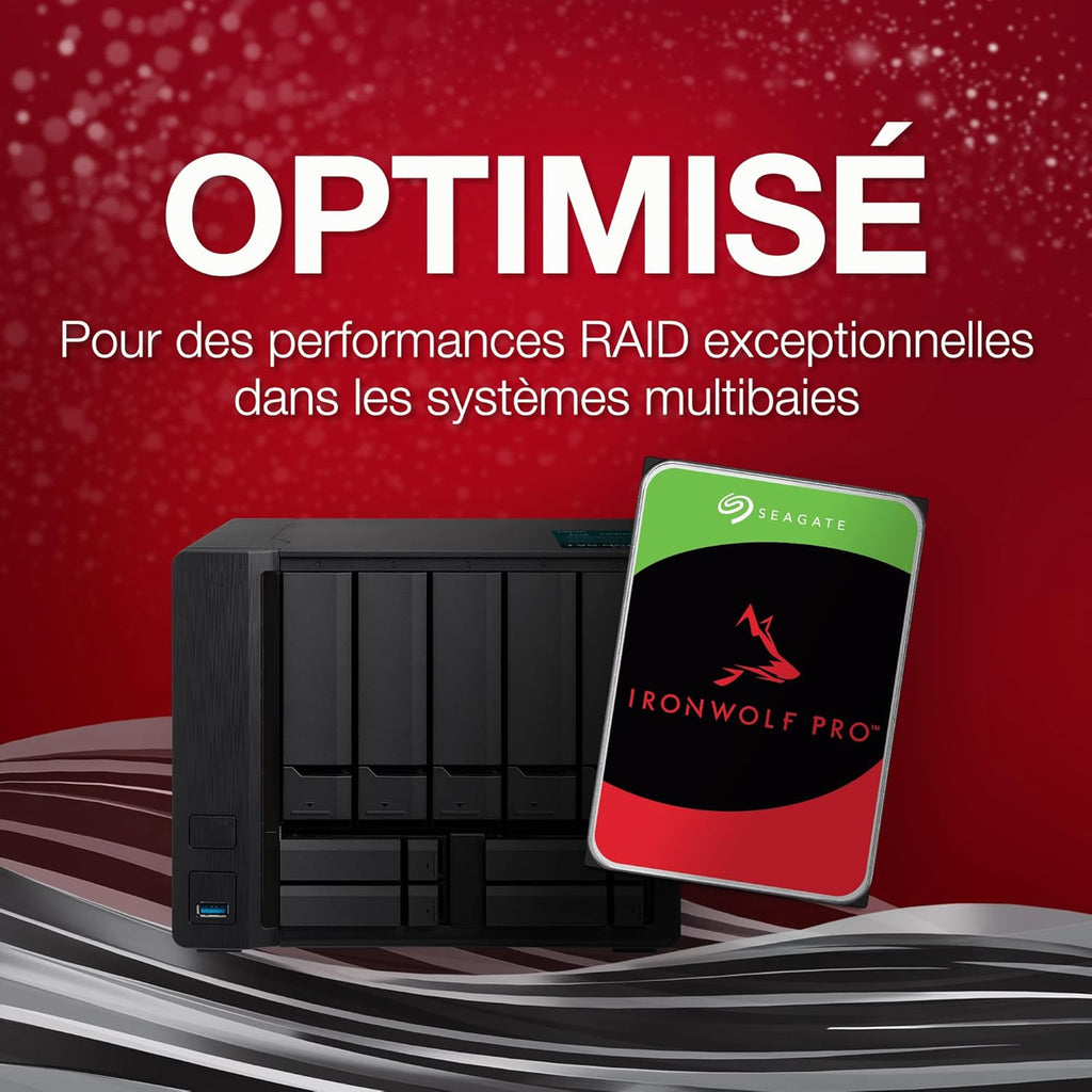 Seagate IronWolf Pro 18TB NAS HDD  ST18000NE000 SATA 6Gb/s 3.5" (Renewed)