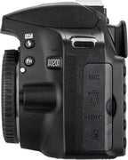 Nikon D3200 24.2MP DSLR Camera Kit with 18-55mm VR Zoom Lens – Full HD 1080p Video Capture  Fast 11-Point Autofocus System + 128GB Memory Card + Protective Memory Card Case + Camera Bag + More