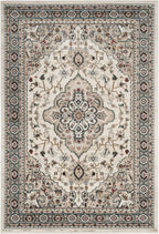 SAFAVIEH Lyndhurst Collection Area Rug - 9' x 12', Cream & Beige, Traditional Oriental Design, Non-Shedding & Easy Care, Ideal for High Traffic Areas in Living Room, Bedroom (LNH338B)