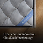 DreamCloud Premier 13" Queen Mattress - Luxury Hybrid Gel Memory Foam - 365 Night Trial - Back Pain Relief - Fiberglass Free - Forever Warranty - Mattress in a Box - CertiPUR-US Certified