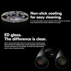 Nikon Monarch M7 10x42 (16766) Black Binoculars Bundle with Lens Pen and Cleaning Cloth  Compact Binoculars for Adults for Hunting  Bird Watching  and Hiking Essentials  Zoom Lightweight Travel