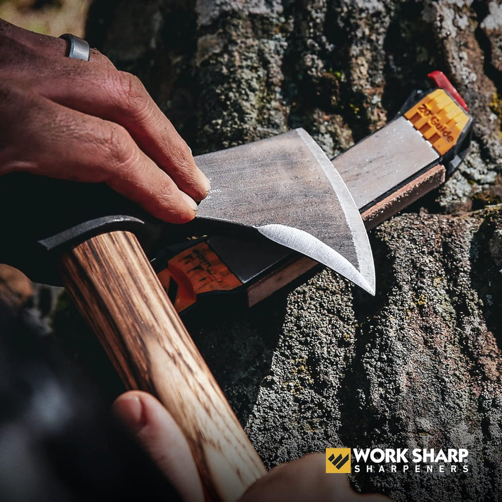 Work Sharp Professional Precision Adjust Elite Set Knife Sharpener value combo bundle with the Guided Field Knife Sharpener
