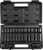 Sunex Tools - 3/8 DRIVE 29 PIECE METRIC MASTER IMPACT SOCKET SE
