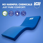 Hospital Bed Mattress – Twin XL 80"x36"x 6" Gel 30mm Memory Foam Medical Mattress for Adjustable Beds, Waterproof Cover, Pressure Relief for Home & Clinical Use