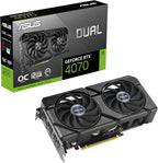 ASUS Dual GeForce RTX™ 4070 EVO OC Edition 12GB GDDR6X is Designed for Broad Compatibility  with a 2.5-Slot Design  Axial-tech Fan Design  0dB Technology  Auto-Extreme Technology  and More (Renewed)