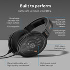 Sennheiser HD 660S2 - Audiophile Open-Back Over Ear Headphones with Deep Bass Extension and Refined Acoustic Performance  Over-Ear Headphones for PC  Music  Gaming  Podcasts  Premium Black