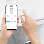 IQAir HealthPro Air Purifier - Smart HyperHEPA Filtration for Large Rooms up to 1125 sq ft - Smoke, Viruses, Allergens, Asthma, Mold, Dust, Pets, Swiss Made, Wifi App Control (Large Room - Plus XE)
