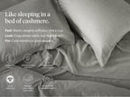Coyuchi Cloud Brushed Organic Flannel Duvet Cover, Pale Gray Heather (Full/Queen)