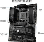 MSI B550-A PRO ProSeries Motherboard (AMD Ryzen 5000, AM4, DDR4, PCIe 4.0, SATA 6Gb/s, M.2, USB 3.2 Gen 2, HDMI/DP, ATX)