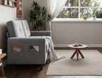 Txtin's Loveseat Sofa 53" Small Couches for Small Spaces 2 Seater Mini Couch for Bedroom Comfy Modern Love Seat for Apartment Office Living Room - Light Grey