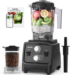 Aeitto Blenders for Kitchen with 1800W Motor, 68Oz. Large Capacity, 2-in-1 Blender & Grinder Combo, BPA-Free Countertop Professional Blender for Smoothies, Ice Crush, Frozen Drinks, Black