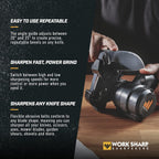Work Sharp MK2 Professional Electric Knife and Tool Sharpener - Adjustable Tool and Knife Sharpening System
