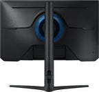 SAMSUNG 25" Odyssey G4 Series FHD Gaming Monitor  IPS  240Hz  1ms  G-Sync Compatible  AMD FreeSync Premium  HDR10  Ultrawide Game View  DisplayPort  HDMI  Fully Adjustable Stand  LS25BG402ENXGO
