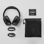 Skullcandy Crusher ANC 2 Wireless Over-Ear Bluetooth Headphones with Multi-Sensory Bass  Active Noise Cancelling  Up to 60 Hours Battery  Microphone for iPhone Android - Hazard