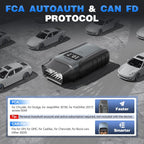 XTOOL Anyscan A30D OBD2 Scanner Diagnostic Tool - Bidirectional Scan Tool Wireless - Lifetime Updates & 19 Resets Crank Sensor EPB Throttle Relearn - Full System Car Code Reader for iPhone & Android