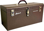 Homak 20-Inch Industrial Steel Toolbox, Brown Wrinkle Powder Coat, BW00200200