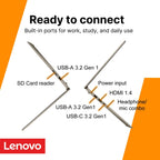 Lenovo IdeaPad 15.6" Business Laptop • Microsoft Office 365 • 1.1TB Storage • DDR4 • Intel Dual core • 1TB Cloud and 128GB SSD • WiFi 6 • Copilot AI • HDMI • Windows 11 no Mouse • Essential Laptop