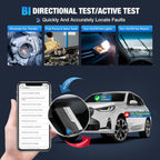 Ediag Elite KINGBOLEN Bluetooth OBD2 Scanner, Lifetime NO Cost Update Bidirectional Scan Tool for iOS & Android, Wireless Full System Car Diagnostic Scanner, 15+ Reset Service, CANFD, FCA AutoAuth