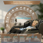 Alfine A66 4D Full Body Massage Chair – Made in The U.S.A. with U.S. & Imported Material  SL Track  Yoga Stretch  Zero Gravity  AI Voice Control  Heating  Automatic Footrest