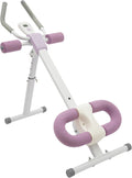 Ab Machine Ab Workout Equipment Adjustable Abdominal Trainer Whole Body Exercise Machine Stomach Waist Cruncher Core Toner Leg Thighs Buttocks Shaper Foldable Home Gym Equipment
