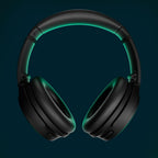 Bose QuietComfort Headphones - Wireless Bluetooth Headphones  Active Over Ear Noise Cancelling and Mic  USB-C Charging  Deep Bass  Up to 24 Hours of Playtime  Black