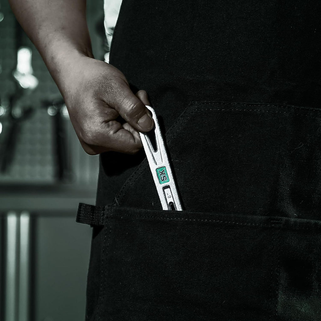 SK 3-Piece Adjustable Wrench Set, 6-Inch, 8-Inch, 10-Inch, Cr-V Steel, SAE & Metric Scales