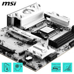MSI B850 Gaming Plus WIFI6E Motherboard, ATX - Supports AMD Ryzen 9000/8000 / 7000 Processors, AM5 - DDR5 Memory Boost 8200+ MT/s (OC), PCIe 4.0 x16, M.2 Gen5, Wi-Fi 6E, 2.5G LAN