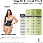 Forma Tu Cuerpo Waist Trainer for Women, Fajas Colombianas, Hourglass Shape Faja Body Shaper, Waist Cincher for Women