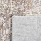 SAFAVIEH Madison Collection 9' x 12' GreyBeige MAD471G Modern Abstract Non-Shedding Living Room Bedroom Area Rug